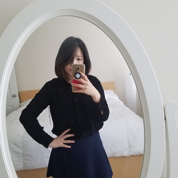 [Bella dahl] black button down shirt - Picture 3 of 8